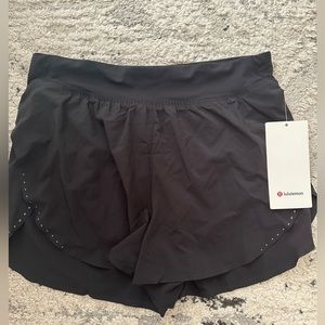 BRAND NEW Lululemon fast and free shorts